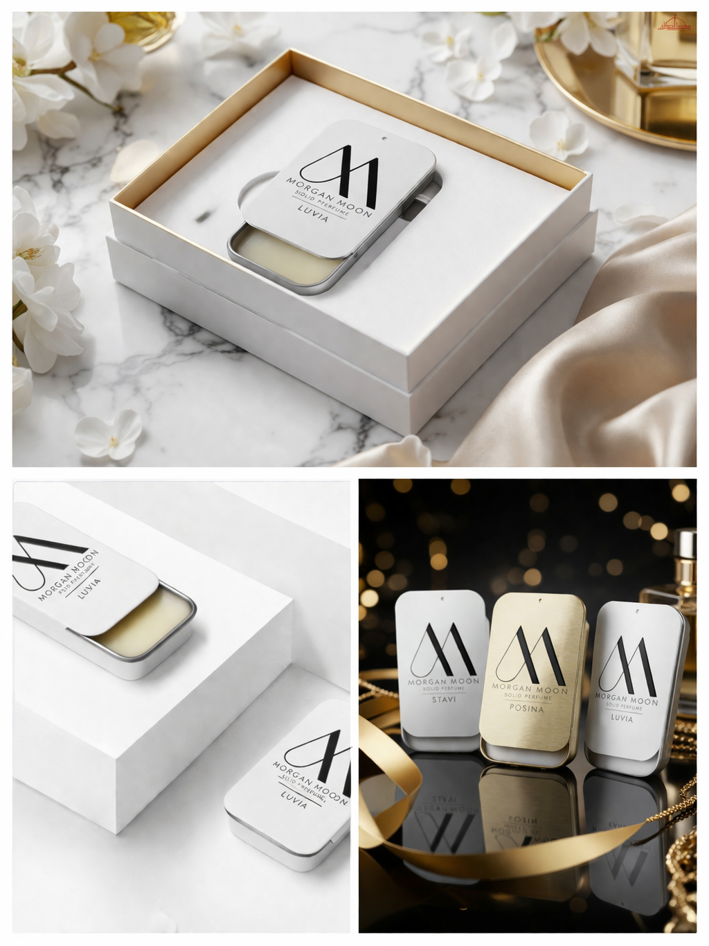 Morgan Moon Solid Parfum Giftset