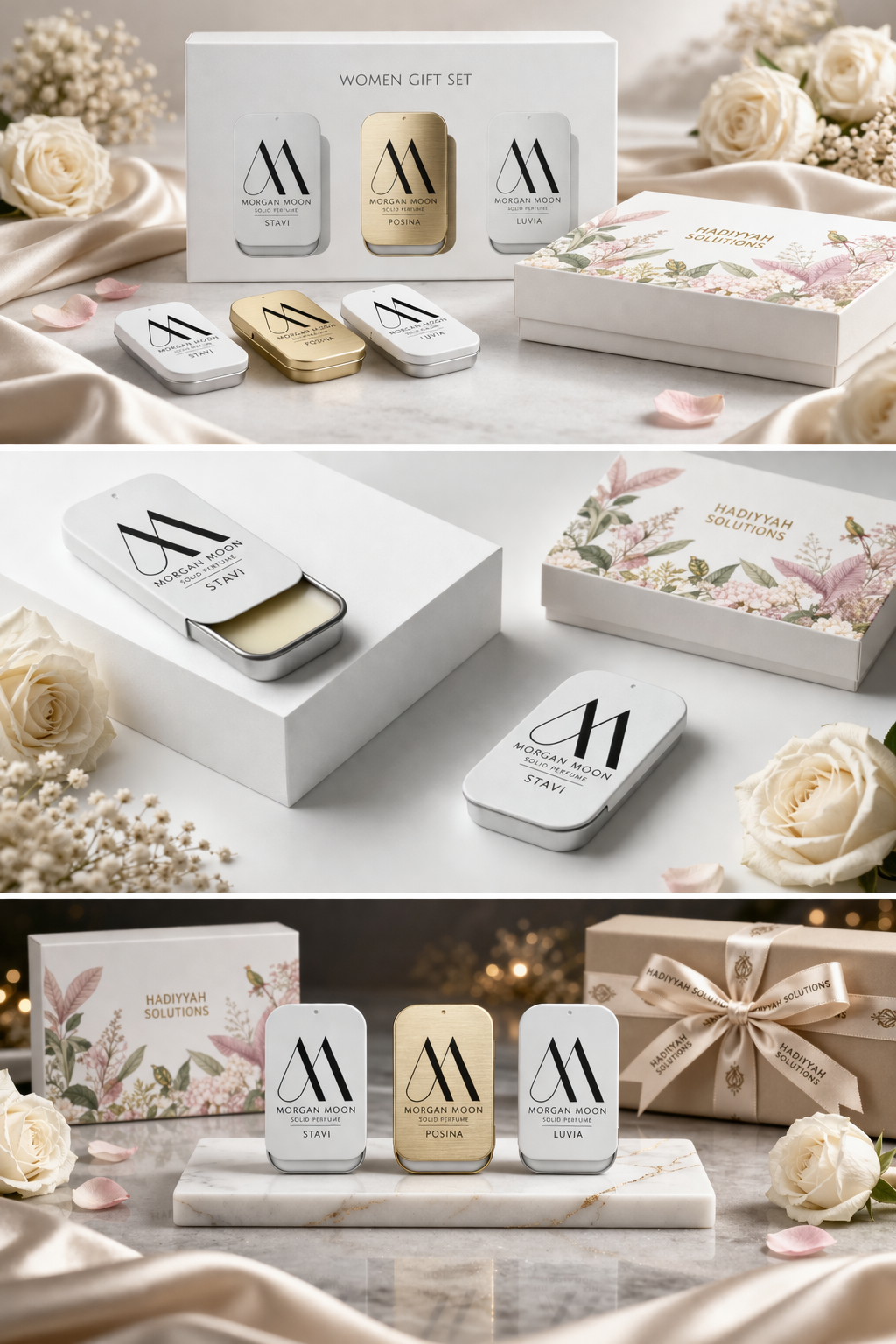 Morgan Moon Solid Parfum Giftset