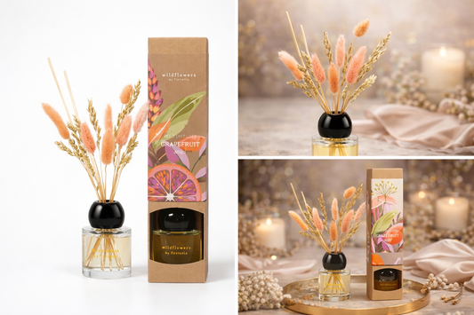 Luxe Geur Diffuser met Droogbloemen
