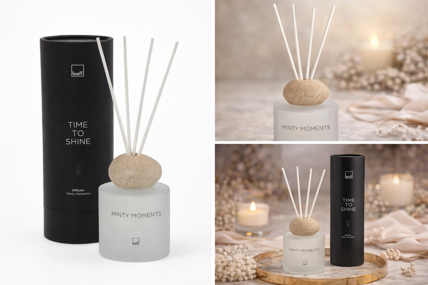 Leeff Stone Diffuser Minty Moments
